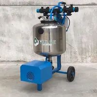 Transferidor de leite automático em inox e móvel - imagem 5