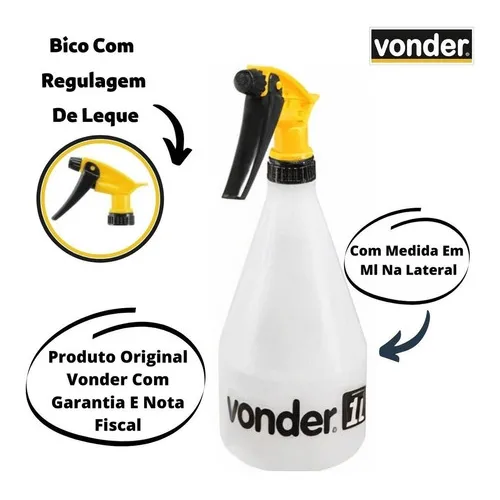 Kit 8 pulverizador borrifador 1 litro jardim plantas limpeza