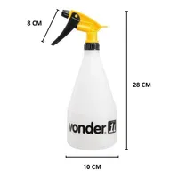 Kit 8 pulverizador borrifador 1 litro jardim plantas limpeza - imagem 4