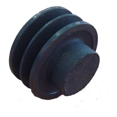 Polia Em Ferro Fundido Dupla A150 Com Furo 24mm