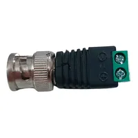 Conector bnc macho com borne - imagem 8