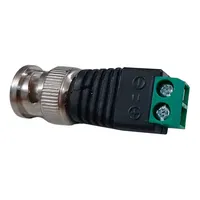Conector bnc macho com borne - imagem 3