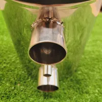 Aerador em inox para cano 50mm Eurolatte para ordenhadeira - imagem 9
