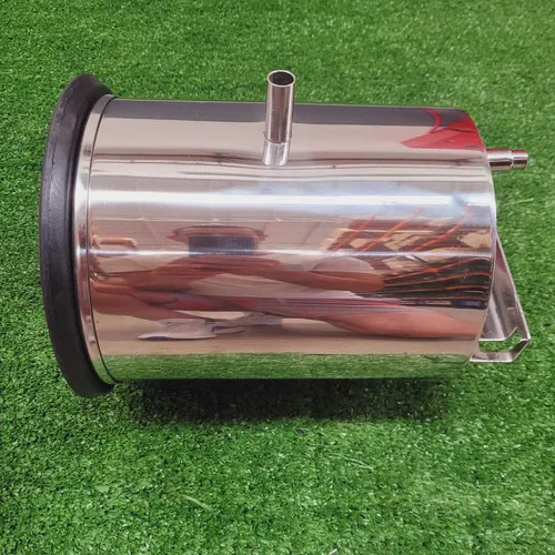 Aerador em inox para cano 50mm Eurolatte para ordenhadeira