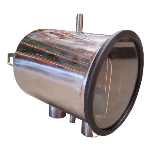 Aerador em inox para cano 50mm Eurolatte para ordenhadeira