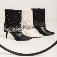 Bota Cano Curto Saara Preto - 80480040 - imagem 1