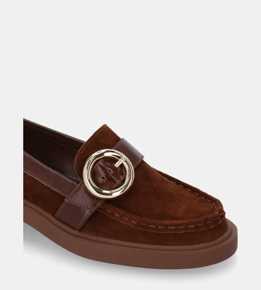 Mocassim Camurça Trufa - sapatilinhas
