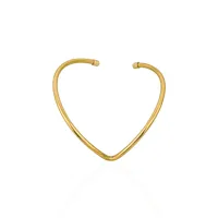 Bracelete Infantil Folheada a Ouro 18k e Prata Design 