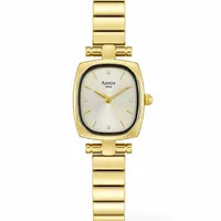 Relógio Simone - Design Dourado e Branco - imagem 1