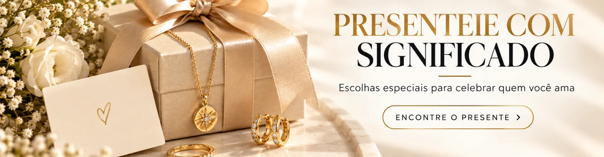 Presenteie com significado