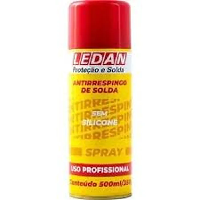 Antirrespingo Spray Sem Silicone 500ml/350g Ledan