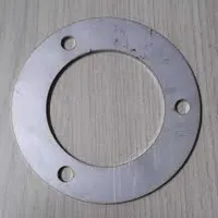 Base Inox 304 101mm  Para Tubo De 2.1/2'' Inox Com 3 Furo Sem Arruela No Centro - imagem 1
