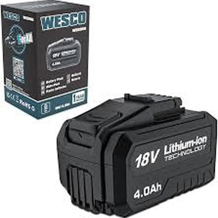 Bateria Ws9940 4.0 Ah 18V Wesco