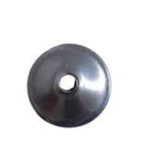 Canopla Acabamento De Inox 304 Para Tubo De 1/2 Disco 65mm Abaulada