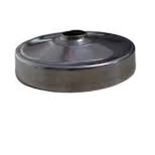 Canopla Acabamento De Inox 304 Para Tubo De 1/2 Disco 65mm Abaulada