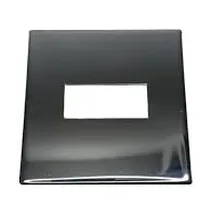 Canopla Acabamento Inox 304 Base 100 x 100 Furo 20 x 50 - imagem 3