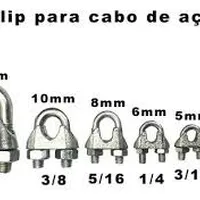 Clips Cabo De Aço 1/2'' Linha Leve - imagem 2