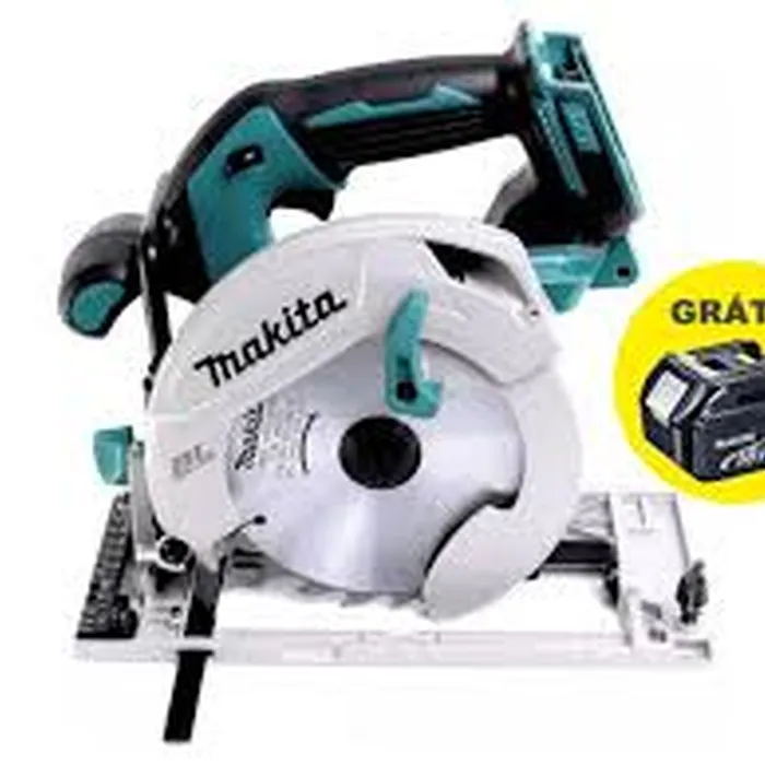 Dhs680z Serra Circular 18V Makita + Brinde 1 Bateria 5,0Ah