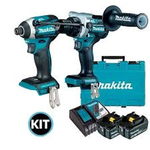 Dlx2412t Kit Combo De Ferramentas Dhp486 + Dtd154 18v Makita