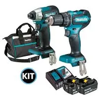 Dlx2416x1 Kit Combo De Ferramentas Dhp485 + Dtd157 18v Makita - imagem 1