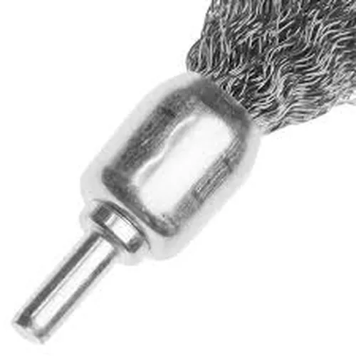 ESCOVA DE ACO PINCEL D 15MM  C/ HASTE BERWANGER
