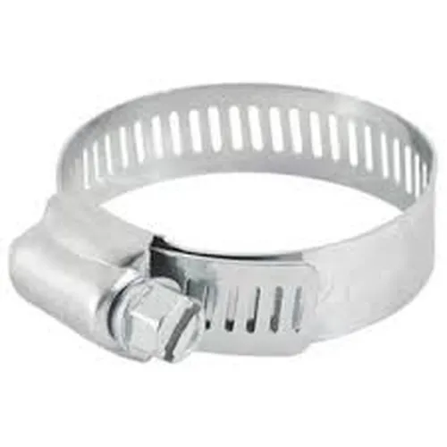 540105 Abraçadeira De Aço Galvanizado Com Rosca Sem Fim 14-27mm