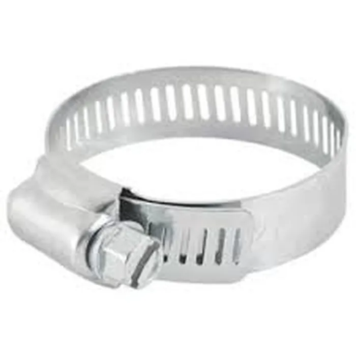 540105 Abraçadeira De Aço Galvanizado Com Rosca Sem Fim 14-27mm