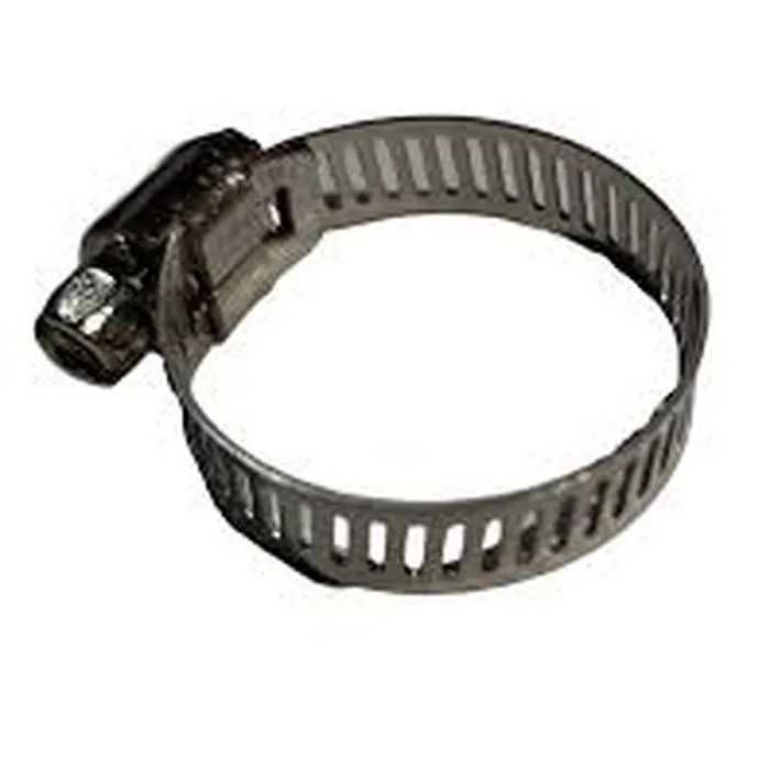 540105 Abraçadeira De Aço Galvanizado Com Rosca Sem Fim 14-27mm