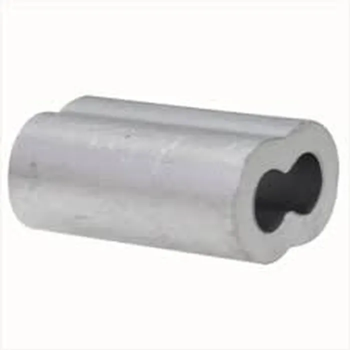 Grampo Prensa Cabo Em Aluminio 1/8'' X 16mm