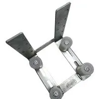 Guia Quadruplo Longo Com Rolete Nylon 36,7mmx46mm Rolport - imagem 2