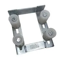 GUIA QUADRUPLO NY CURTO C/ ROLETE 28 X 35MM ZNC 6033.001 - imagem 2