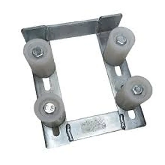 GUIA QUADRUPLO NY CURTO C/ ROLETE 28 X 35MM ZNC 6033.001