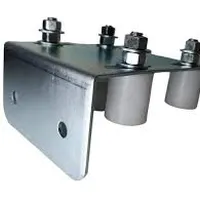 Guia Suporte 4x1 Para Parafusar Rolete PP 30x35 Tolemat - imagem 2