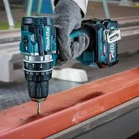 Hp002gz Parafusadeira E Furadeira De Impacto A Bateria 40V Makita - imagem 1