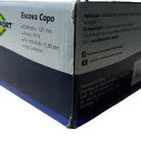 7260 Escova De Aço Copo Ondulada Diâmetro 125mm Rosca M14 Brasfort - imagem 3