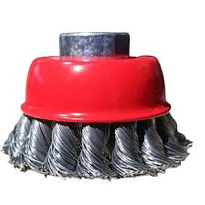 746209 Escova De Aço Tipo Copo Torcida Diâmetro 65mm Rosca M14 Mtx