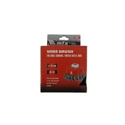 746249 Escova De Aço Tipo Copo Torcida. Diâmetro 75mm Rosca M14 Mtx