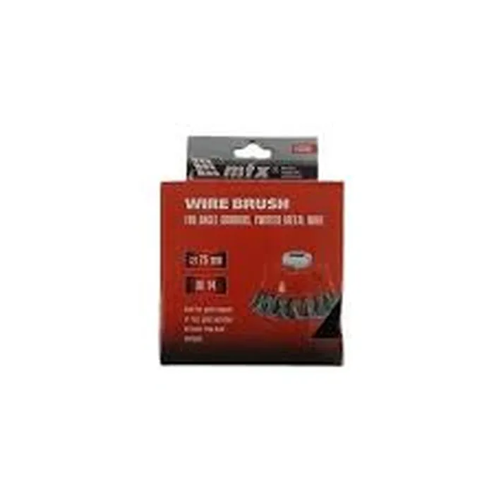 746249 Escova De Aço Tipo Copo Torcida. Diâmetro 75mm Rosca M14 Mtx