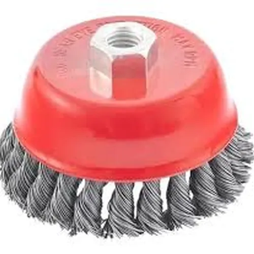746299 Escova De Aço Tipo Copo Torcida Diâmetro 150mm Rosca M14 Mtx