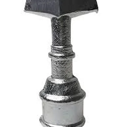 Ponta De Lança Modelo Art Em Aluminio Para Tubo 3/4'' Com Anel