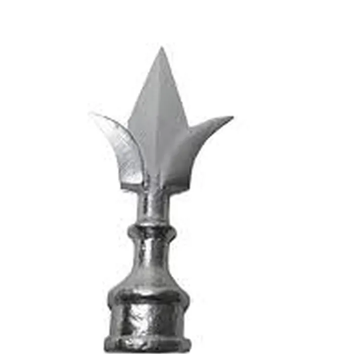 Ponta De Lança Modelo Lirio Em Aluminio Para Tubo 3/4''