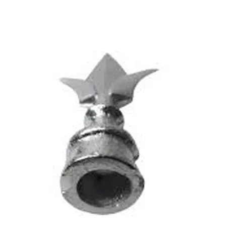 Ponta De Lança Modelo Lirio Em Aluminio Para Tubo 5/8''
