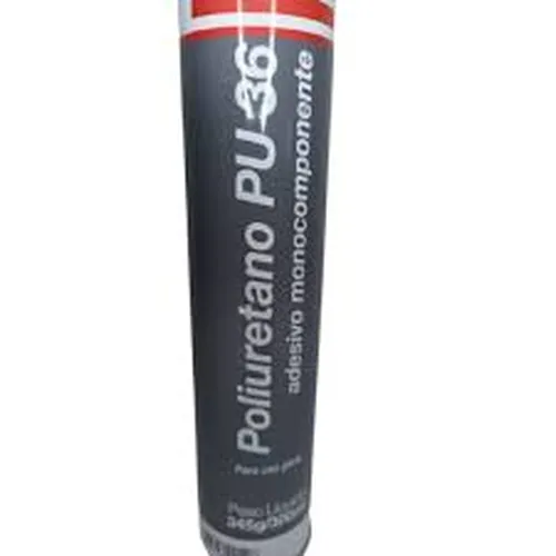 PU 36 CINZA POLIURETANO TUBO 300ML/345GR SILOC