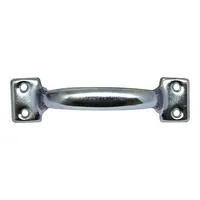 Puxador Alça De Chapa N.3 148mm Zincado - imagem 1