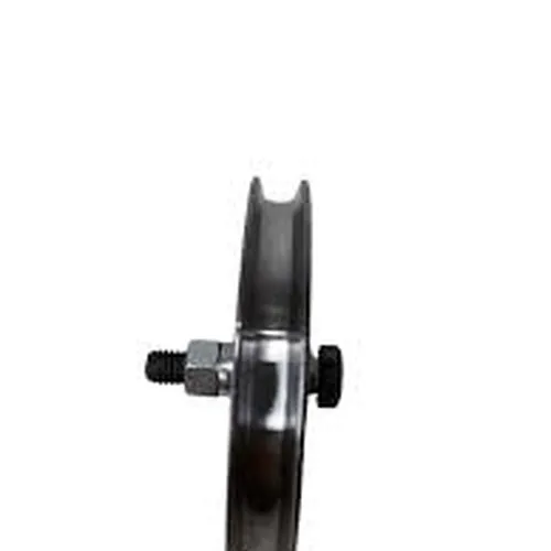 ROLDANA AÇO 3 X 14 MM U S/EIXO C/PARAFUSO 3/8 ZINCADA