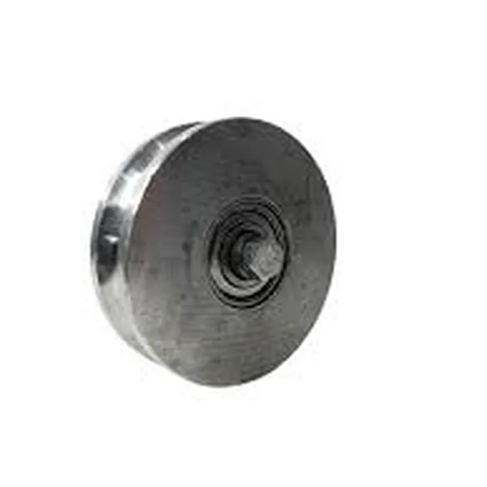 ROLDANA AÇO 4 X 28 MM U FERRO 1/2 S/EIXO C/2 ROL  ZINC