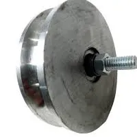 ROLDANA AÇO 4 X 28 MM U FERRO 1/2 S/EIXO C/2 ROL  ZINC - imagem 2