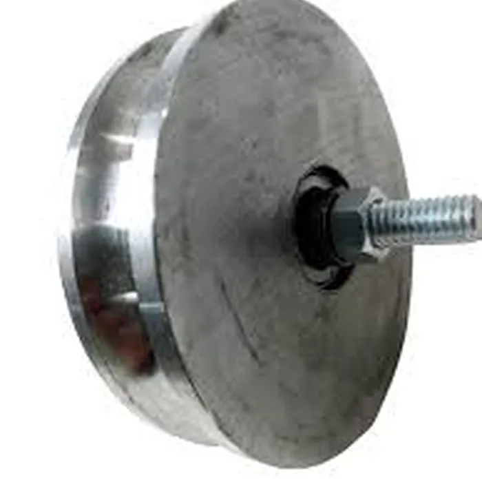 ROLDANA AÇO 4 X 28 MM U FERRO 1/2 S/EIXO C/2 ROL  ZINC
