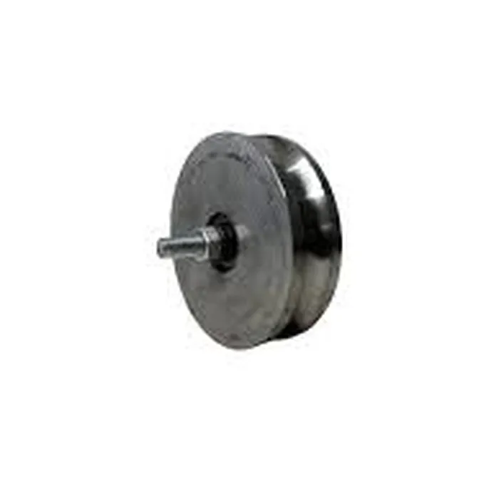 ROLDANA AÇO 4 X 28 MM U FERRO 1/2 S/EIXO C/2 ROL  ZINC