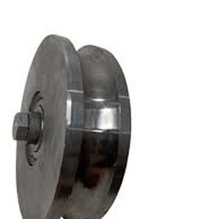 ROLDANA AÇO 4 X 28 MM U FERRO 1/2 S/EIXO C/2 ROL  ZINC